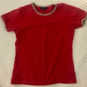Authentic Burberry stretchy tee